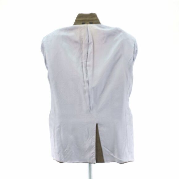 Hart Schaffner Marx Wool Sport Coat / Blazer 40R Brown Star Check 2 Button - Picture 12 of 12